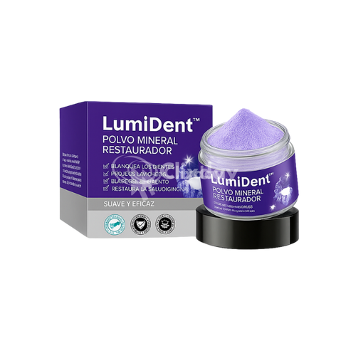 LumiDent™ - Polvo mineral restaurador dental
